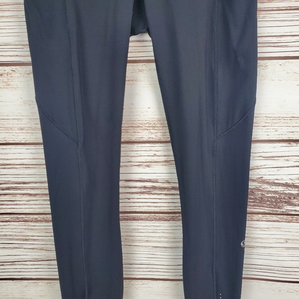 Lululemon Womens Size 4 Black Fast & Free 7/8 Tight II Nulux 25" Leggings - Picture 3 of 12